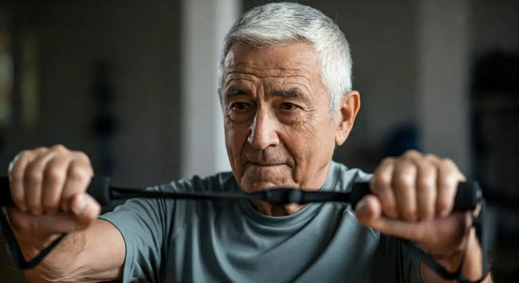 Active health sport - old man