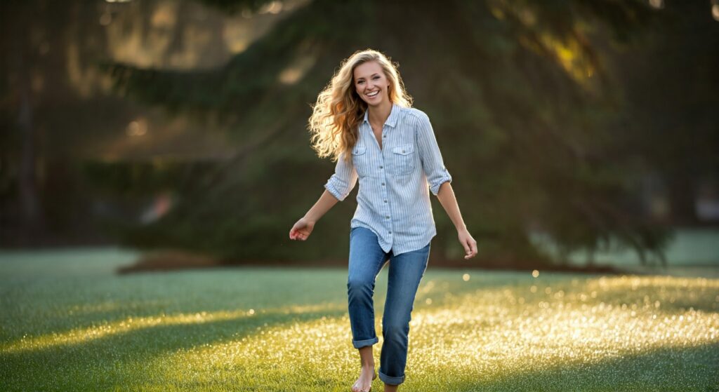 walking barefoot for health