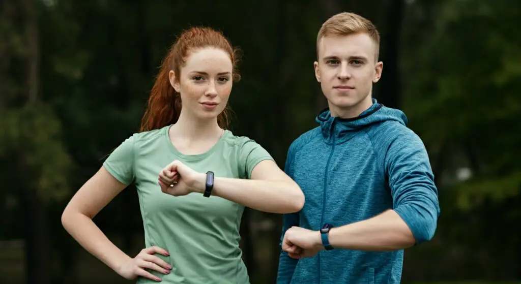 Young man and woman showing How Does Hydration Impact Your Energy Levels.