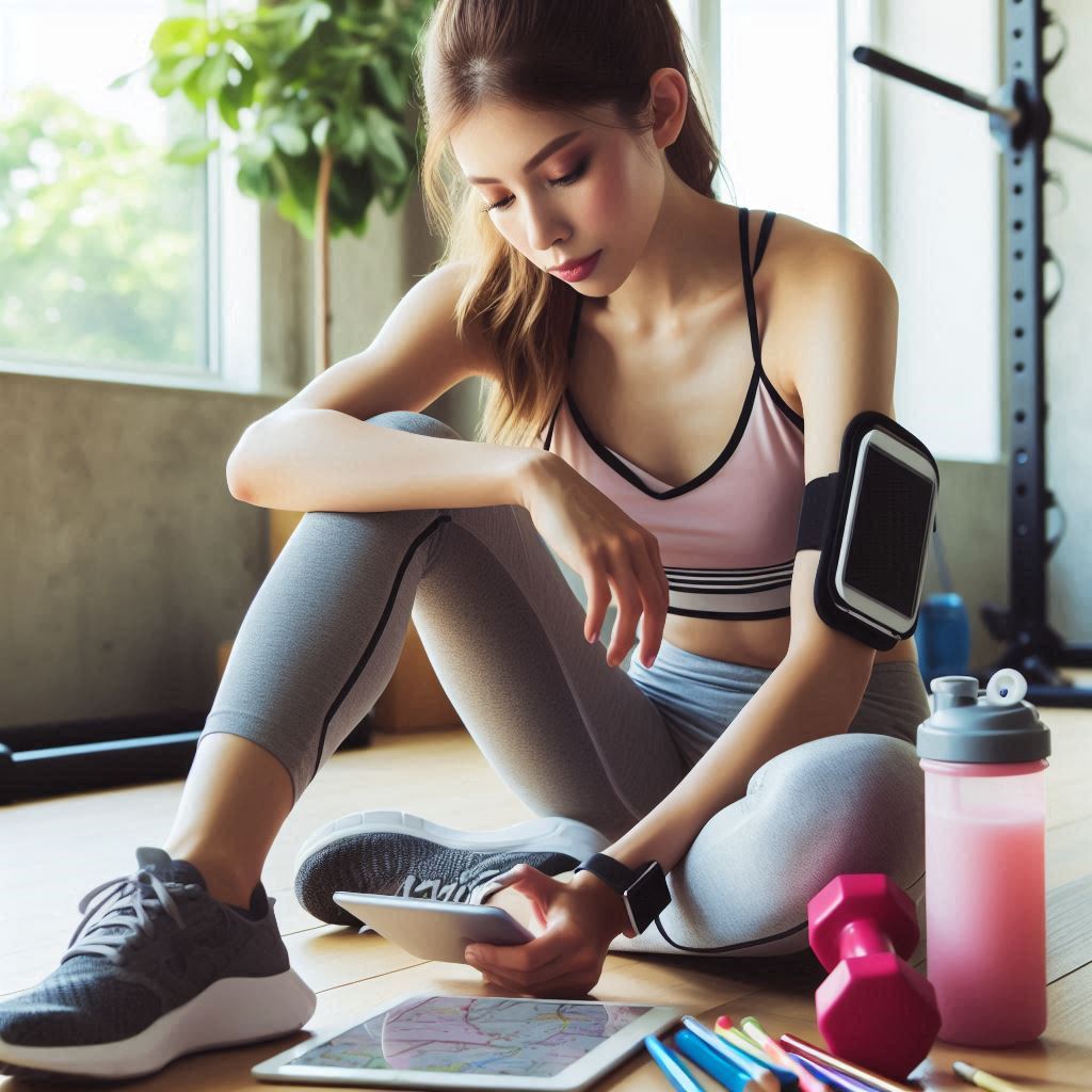 Woman taking a rest day to avoid overtraining.